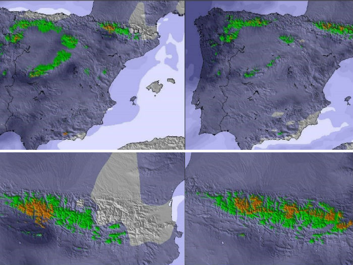 Las previsiones dan nieve