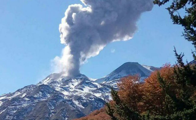 Erupciones en Nevados de Chillán, según Jorge Clavero