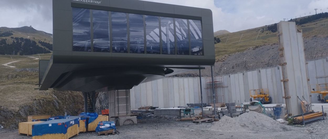 El nuevo telesilla Dossau de Baqueira se estrenará esta próxima temporada de esquí