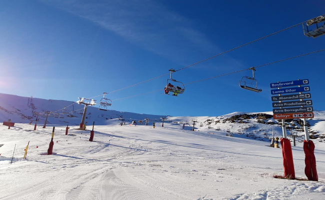 Sierra Nevada abre hoy la zona de la Loma de Dílar