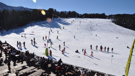 Vallnord aumenta el numero de visitantes durante el puente respecto a la temporada pasada