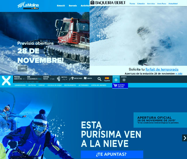 Este fin de semana empieza la fiesta de la nieve