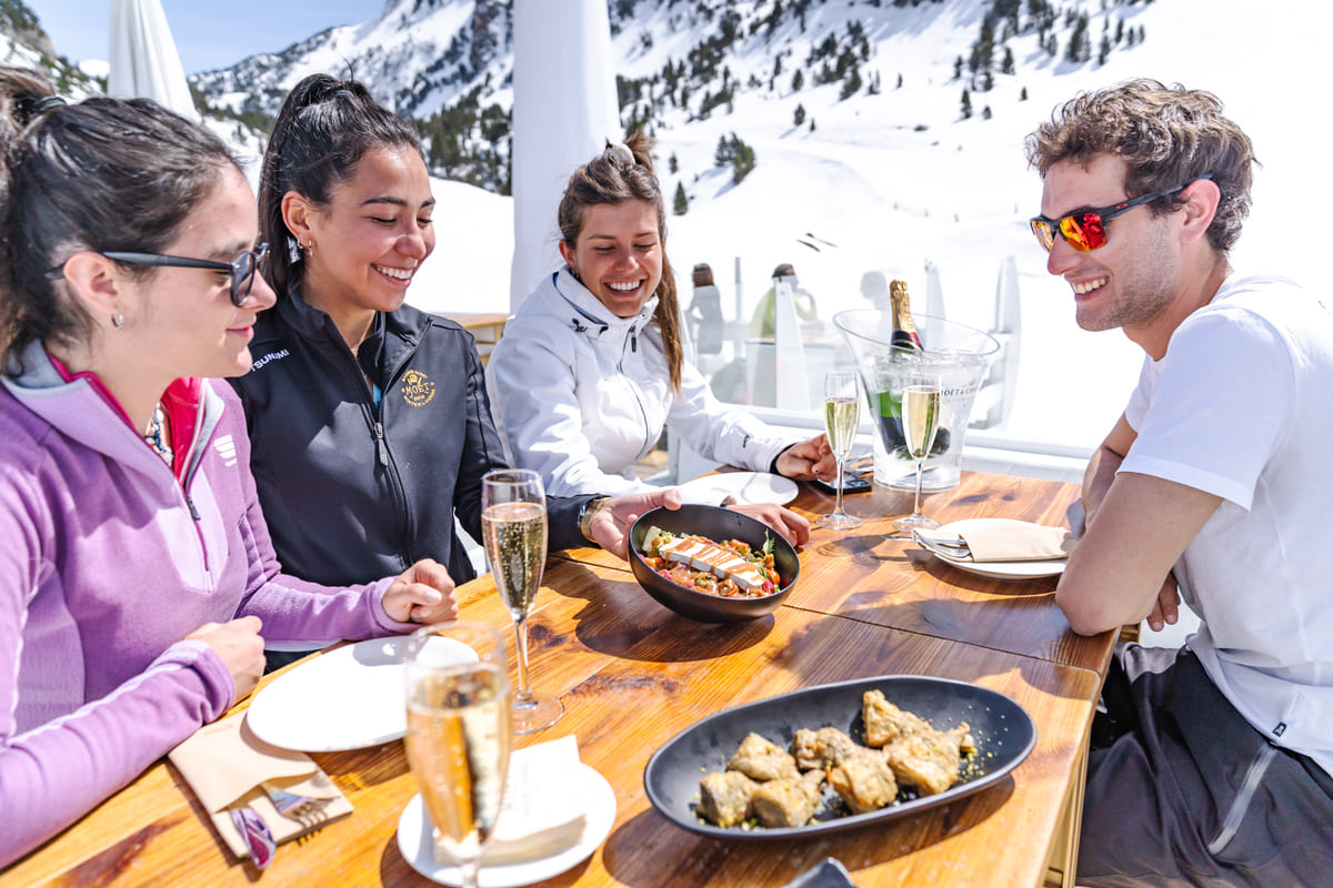 Baqueira Beret ofrece 100 km de pistas, gastronomía de altura y Marxa Beret el fin de semana