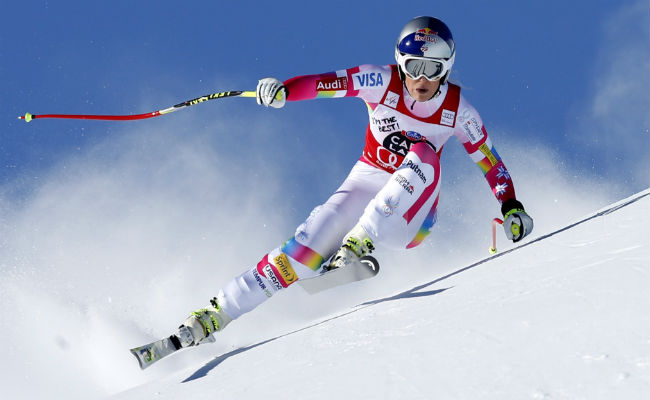 Lindsey Vonn contra los hombres