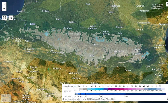 Vuelve el invierno a marzo