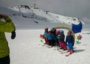 Sierra nevada y sus actividades primaverales