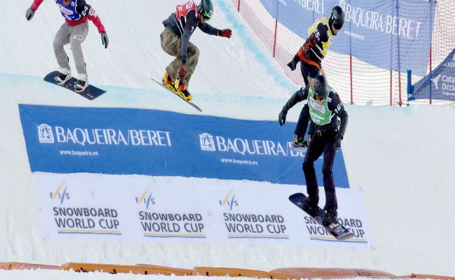 Vuelve la Copa del Mundo de Snowboard Cross FIS a Baqueira