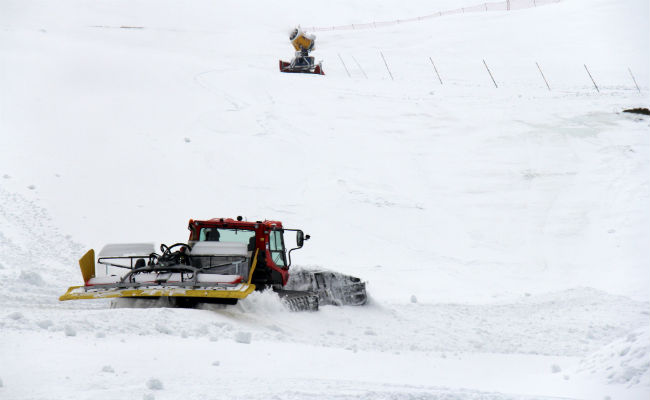 Sierra Nevada ya prepara la pista de la Copa del Mundo de SBX