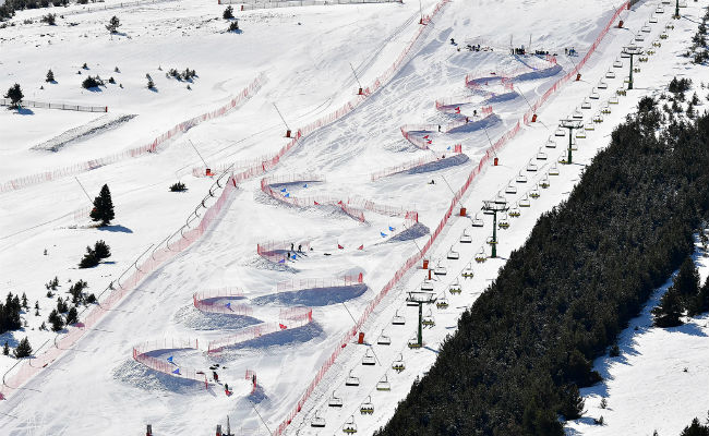 La Molina; estreno mundial del Dual Banked Slalom