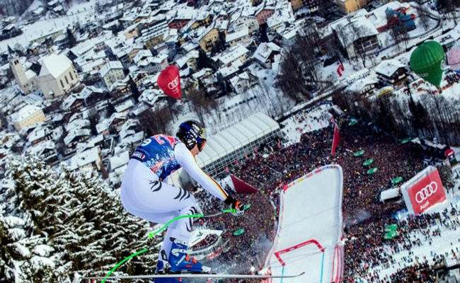 Thomas Dressen consigue la victoria en la Streif