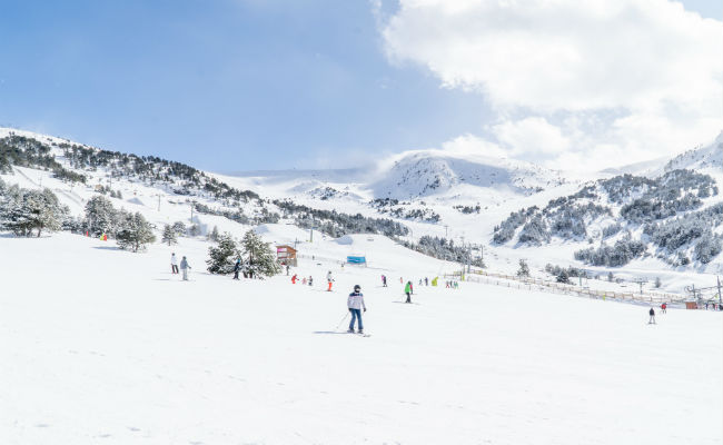 El mes de marzo llega con nieve a Grandvalira