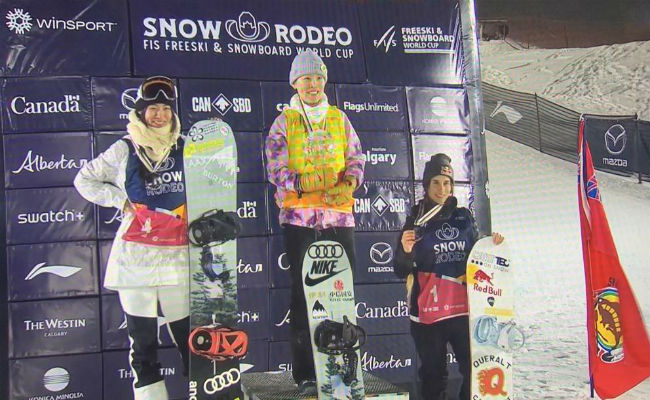 Queralt Castellet; bronce en Copa del Mundo FIS de Snowboard