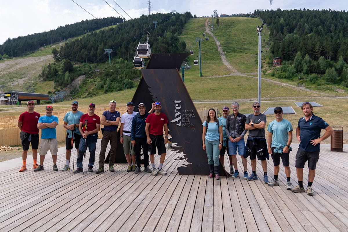 La FIS inspecciona la pista Avet para preparar la Copa del Mundo femenina de Grandvalira 2027