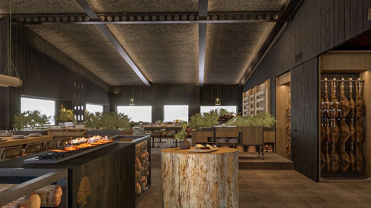 Así será el nuevo restaurante Nevasol de Sierra Nevada: apertura en diciembre de 2025