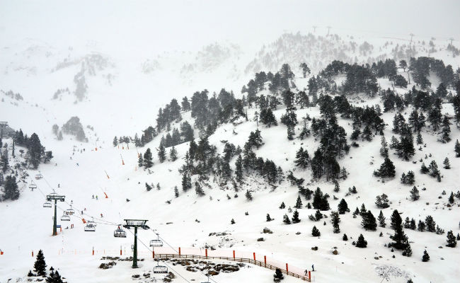 Baqueira Beret registra hasta 40 cm de nieve nueva