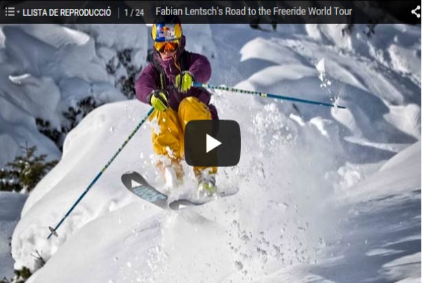 Fabian Lentsch's camino al Freeride World Tour