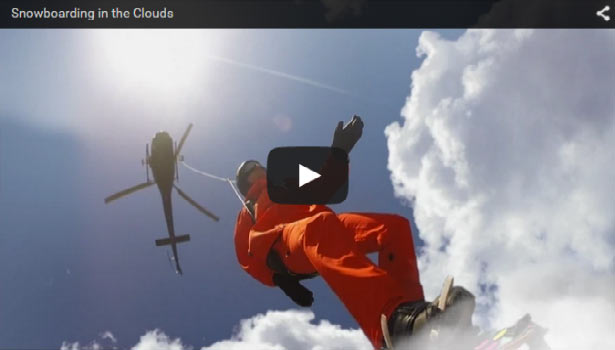 Snowboard en las nubes "Snowboarding in the Clouds"