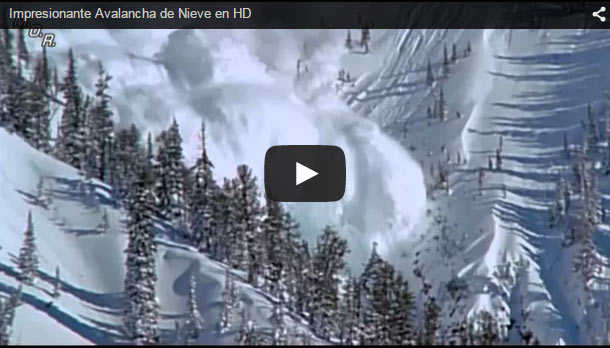 Impresionante Avalancha