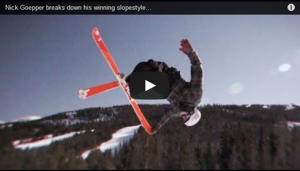 Nick Goepper, saltos de Infarto