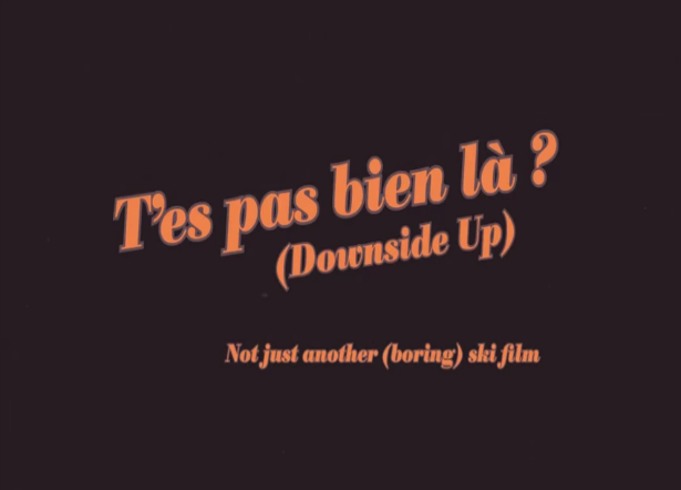 Downside up