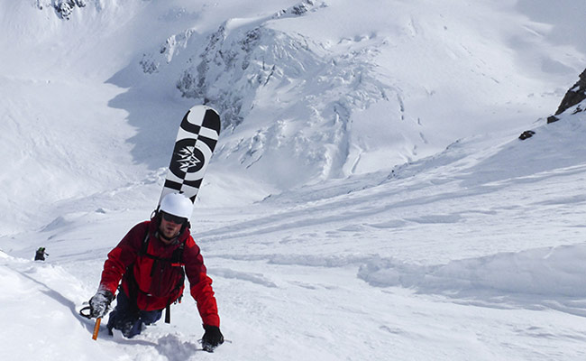 snowboard de montaña