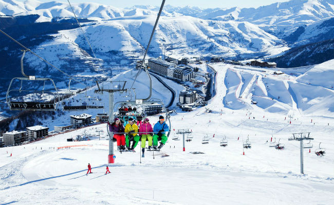 Estaciones de esquí: pistas, niveles y señalización