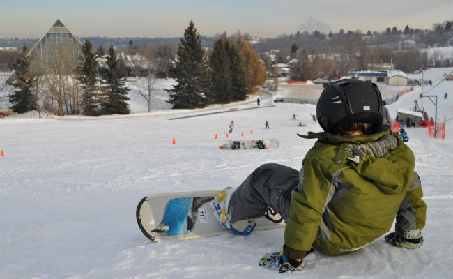 Snowboard para niños