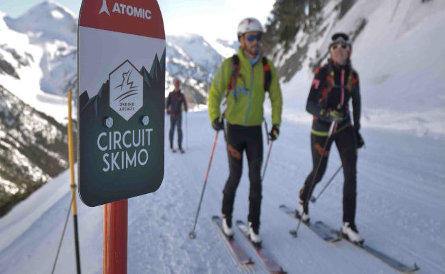 Atomic señaliza los 5 circuitos de Skimo en Ordino-Arcalis