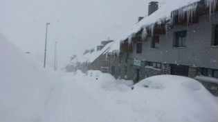 Desalojadas varias viviendas en Andorra por máximo riesgo de Aludes