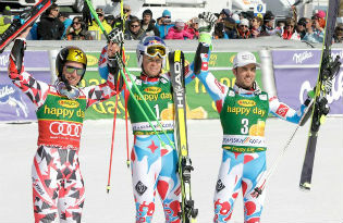 Hirscher gana la Copa del mundo de esquí alpino