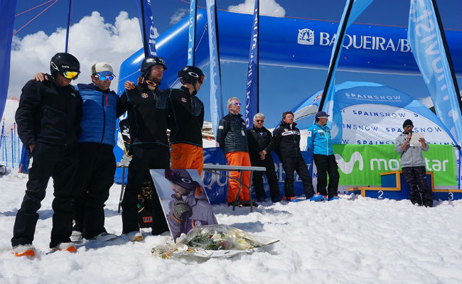 Eguibar y Terés: campeones de España de Snowboardercross