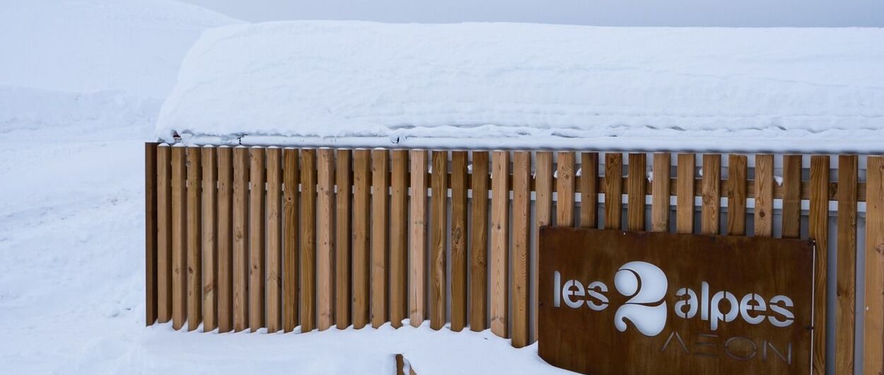 La apertura avanzada de Les 2 Alpes permite superar a Tignes en días de esquí