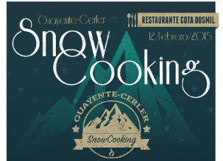  La alta cocina y el esquí vuelven a unirse con snowcooking guayente cerler