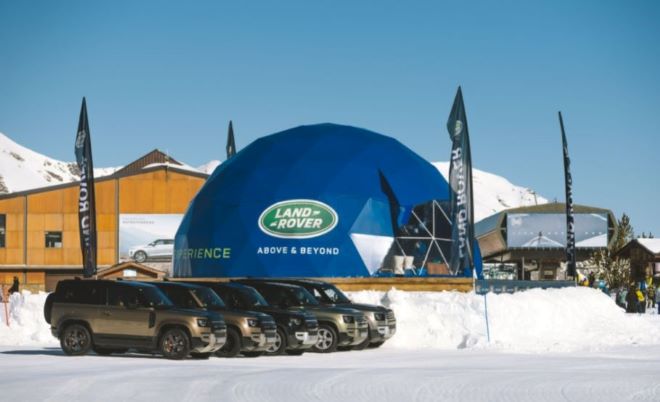 Grandvalira acoge de nuevo la experiencia de conducir sobre la nieve en el circuito Land Rover
