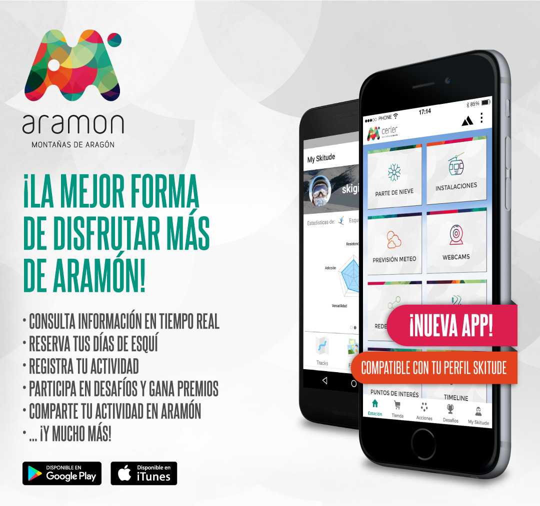Aramón: nueva aplicación móvil