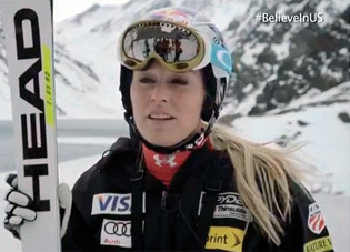 Lindsey Vonn vuelve a calzarse los esquís