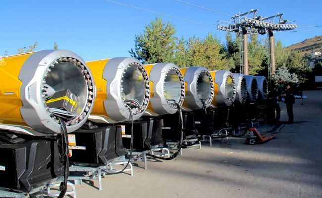 Sierra Nevada recibe 33 cañones de última generación