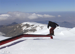 Sierra Nevada ofrece el Snowpark más largo de Europa