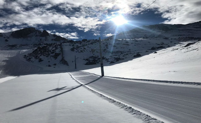 El esquí de montaña vuelve a La Parva