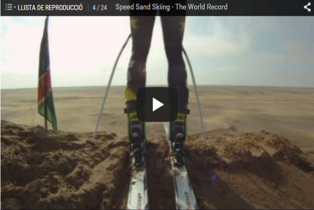 Récord del mundo de velocidad en desierto