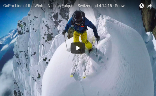 GoPro Line of the Winter: Nicolas Falquet