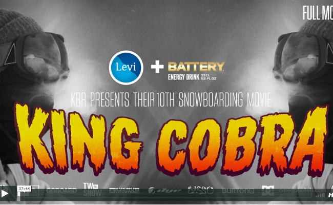 KBR: King Cobra - Full Snowboarding Movie