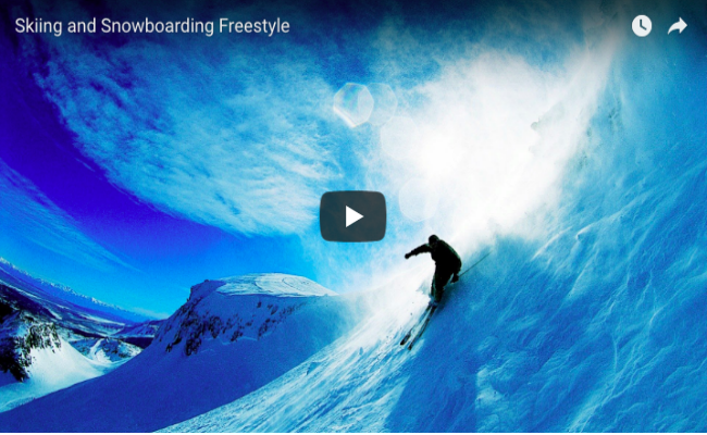 Skiing and Snowboarding Freestyle